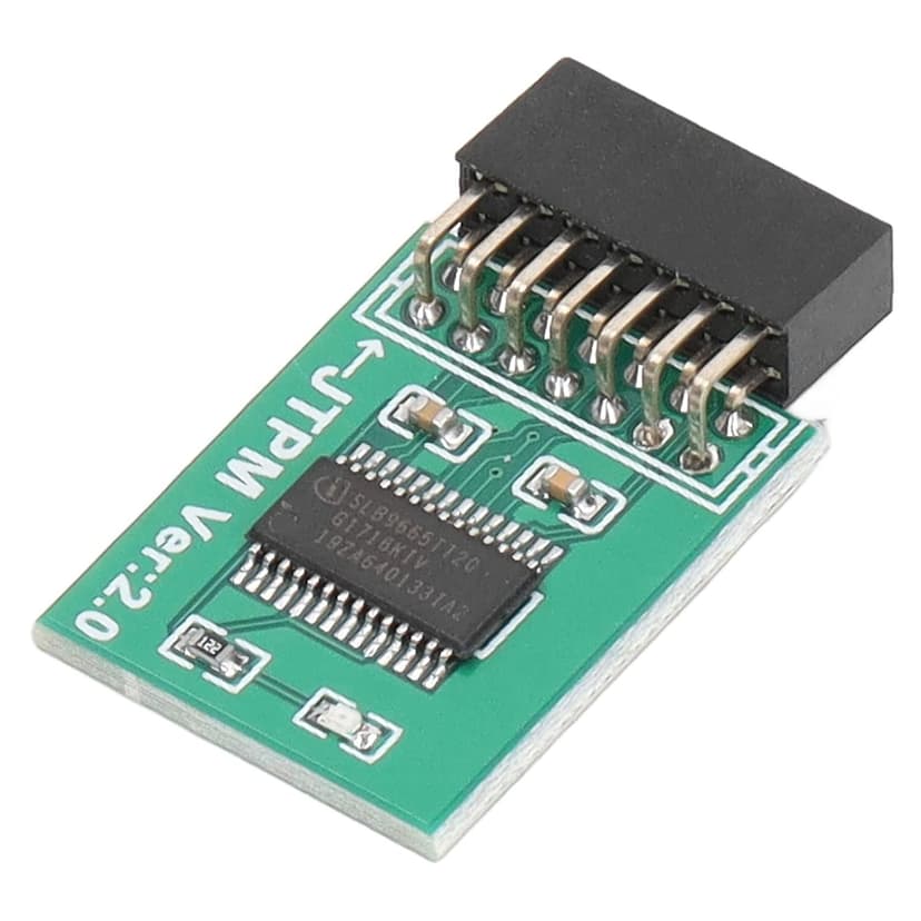 MSI TPM 2.0 Module Board for Win11 Green, Strong Encryption, 14 Pin LPC Interface, Compatible with PC