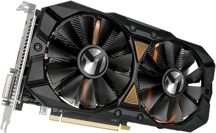 maxsun AMD Radeon RX 580 8GB 2048SP GDDR5 Computer Video Graphics Card GPU for PC Gaming 256-Bit DirectX 12 DVI, HDMI, DisplayPort Multi Monitors Extend (Black)