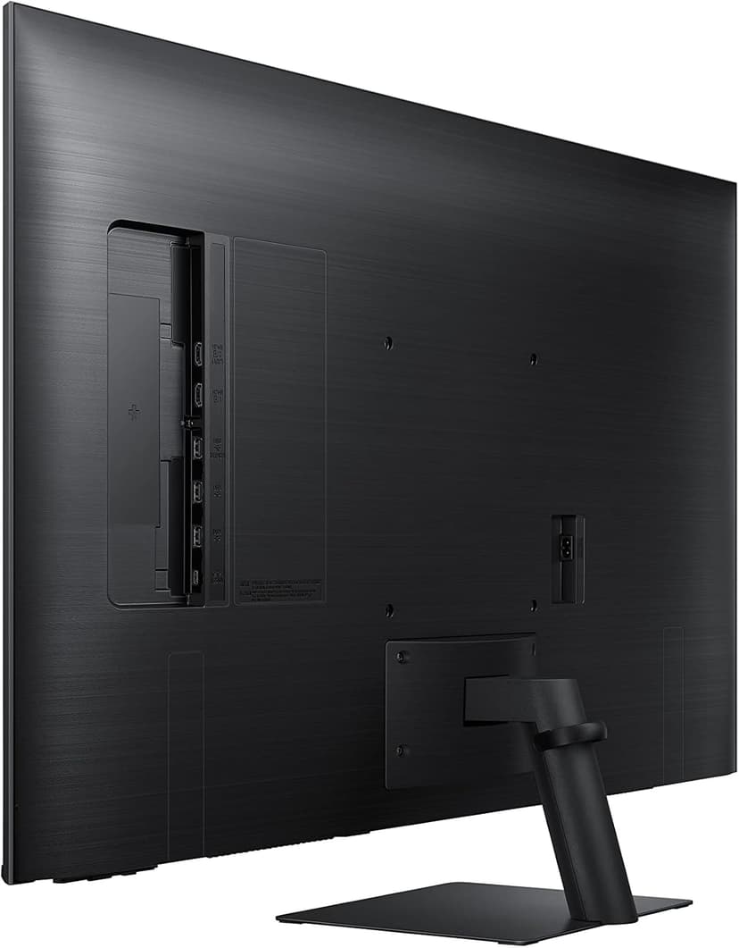 SAMSUNG 43" M70B Series 4K UHD USB-C Smart Monitor & Streaming TV, 4ms, 60Hz, HDR10, Wireless Display, Gaming and IoT Hubs, Alexa Built-in, 2022, LS43BM702UNXZA, Black