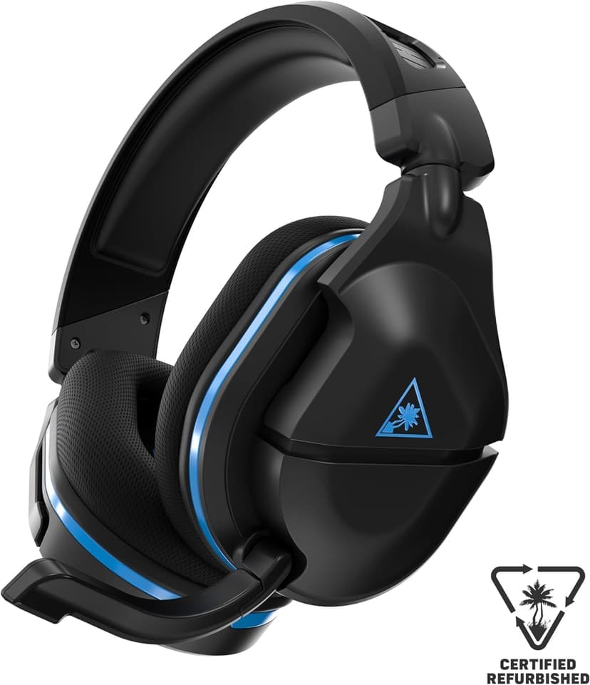 Turtle Beach Stealth 600 Gen 2 USB Wireless Amplified Gaming Headset for PS5, PS4, PS4 Pro, Nintendo Switch, PC & Mac with 24+ Hour Battery, Lag-Free Wireless, & Sony 3D Audio - Black (Renewed)