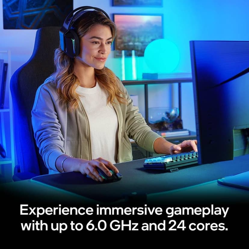 Intel Core™ i9-14900KF New Gaming Desktop Processor 24 cores (8 P-cores + 16 E-cores) - Unlocked