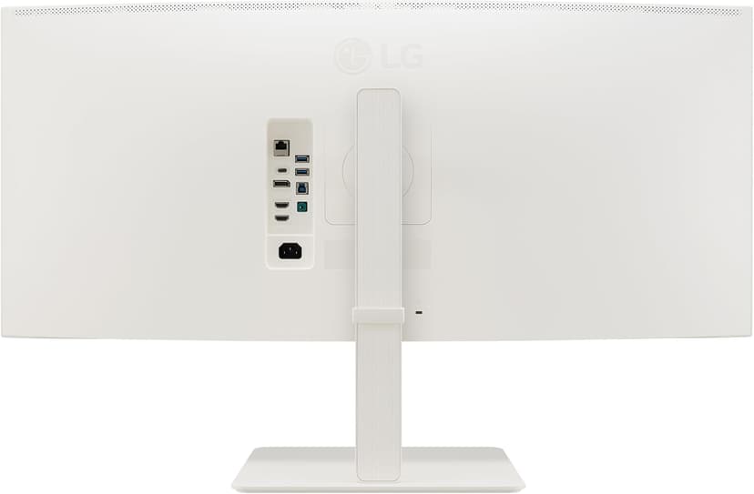 LG 38WR85QC-W 38 inch Curved UltraWide WQHD Nano IPS VESADisplayHDR 600 144Hz 1ms USB Type-C 90W Computer Monitor NVIDIA G-SYNC AMD FreeSync Premium Pro HDMI DisplayPort Tilt/Height/Swivel Stand White