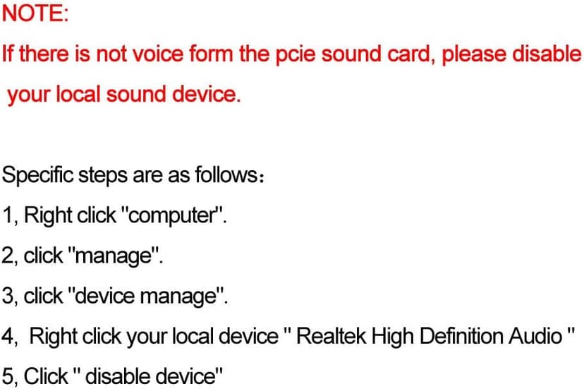 5.1 Internal PCIe Sound Card for PC Windows 8 7 with Low Profile Bracket, 3D Stereo PCI-e Audio Card, CMI8738 Chip 32/64 Bit Sound Card PCI Express Adapter