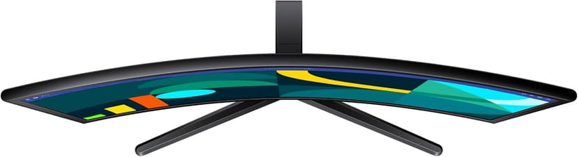 Samsung 24" Essential S3 (S36GD) Series FHD 1800R Curved Computer Monitor, 100Hz, Game Mode, Advanced Eye Comfort, HDMI and D-sub Ports, LS24D366GANXZA