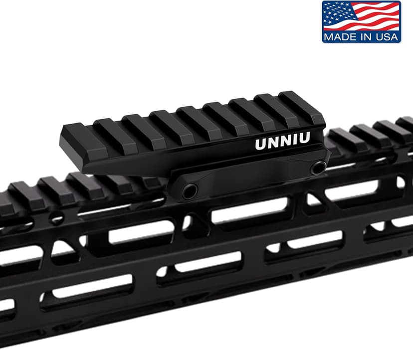 Optic Riser Mount Picatinny Rail – 0.67" Fast Riser for Red Dot Sight & Optics, Tactical Scope Mount