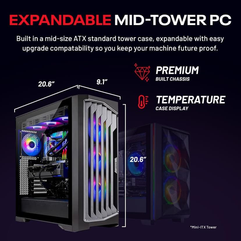 Skytech Gaming Legacy 4 Desktop PC, Ultra 9 285K 3.7 GHz(5.7 GHz Turbo), NVIDIA RTX 5080 16GB, Z890 Board, 2TB Gen4 NVMe SSD, 64GB DDR5 RAM 6000, 1000W Gold ATX 3 PSU, 420mm ARGB AIO, Wi-Fi, Win 11