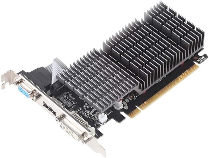 maxsun GEFORCE GT 710 2GB Low Profile Ready Small Form Factor Video Graphics Card GPU Support DirectX12 OpenGL4.5, Low Consumption, VGA, DVI-D, HDMI, HDCP, Fanless Cooling