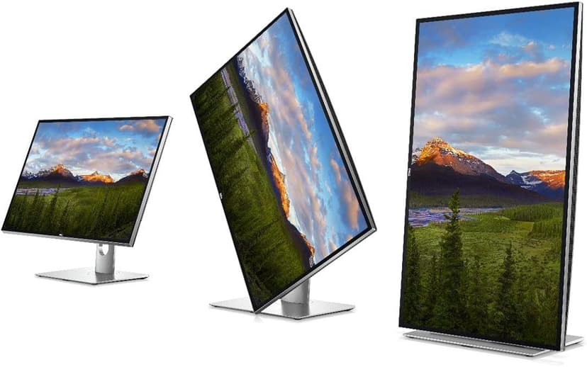 Dell UP3218K Ultra sharp 32" 8K Monitor, Silver/Black