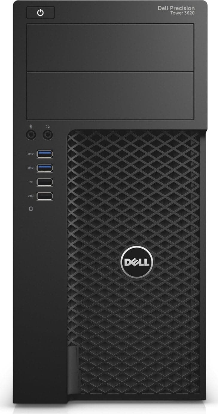 Dell Precision 3620 Tower Desktop Computer PC, Intel Quad Core i7-6700 up to 4.0GHz, 32GB DDR4, 1TB SSD, HDMI, DisplayPort, Keyboard and Mouse, Windows 10 Pro 64 Bit (Renewed)