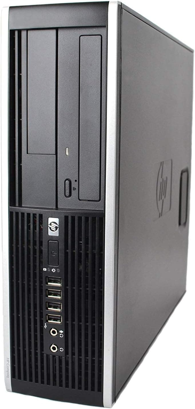 HP Professional Desktop Bundle With WiFi Adapter - Intel Quad Core i5 3.2GHz, 8GB RAM, 1TB HDD, DVD-RW, Windows 10 Pro, USB WiFi (300Mbps), 19 Inch LCD, Keyboard, Mouse (Renewed)