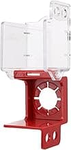 Emergency Stop Button Cover Lockout Cover, PC Engineering Plastic for Emergency Stop Buttons, Compatible with Various Switches, Push Button Switch Guard
