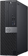 Dell Optiplex 5060 Desktop Computer | Hexa Core Intel i7 (3.2) | 32GB DDR4 RAM | 1TB SSD Solid State | Windows 11 Professional | Home or Office PC (Renewed), Black