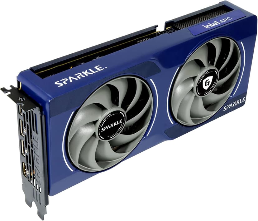 Sparkle Intel Arc B570 Guardian OC Graphics Card, 10GB GDDR6, Torn Cooling 2.0, Axial Fan, Breathing Light, Metal Backplate, SB570G-10GOC