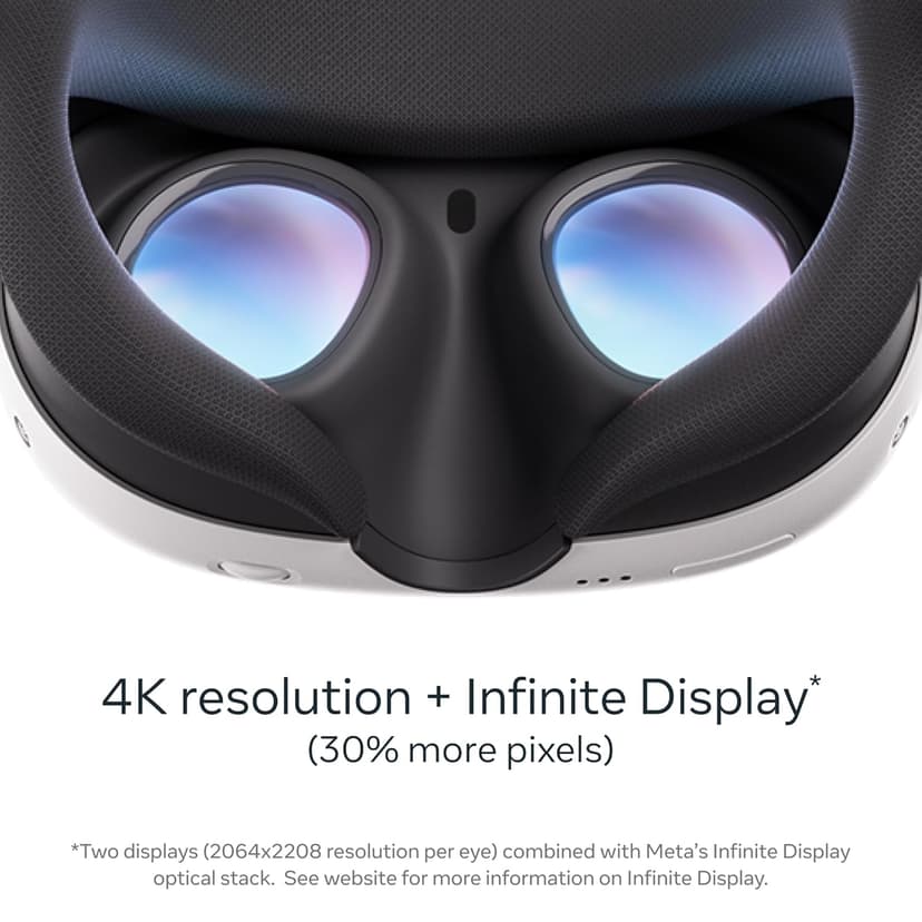 Meta Quest 3 512GB — Ultimate Mixed Reality Experiences — Get Batman: Arkham Shadow and a 3-Month Trial of Meta Horizon+ Included