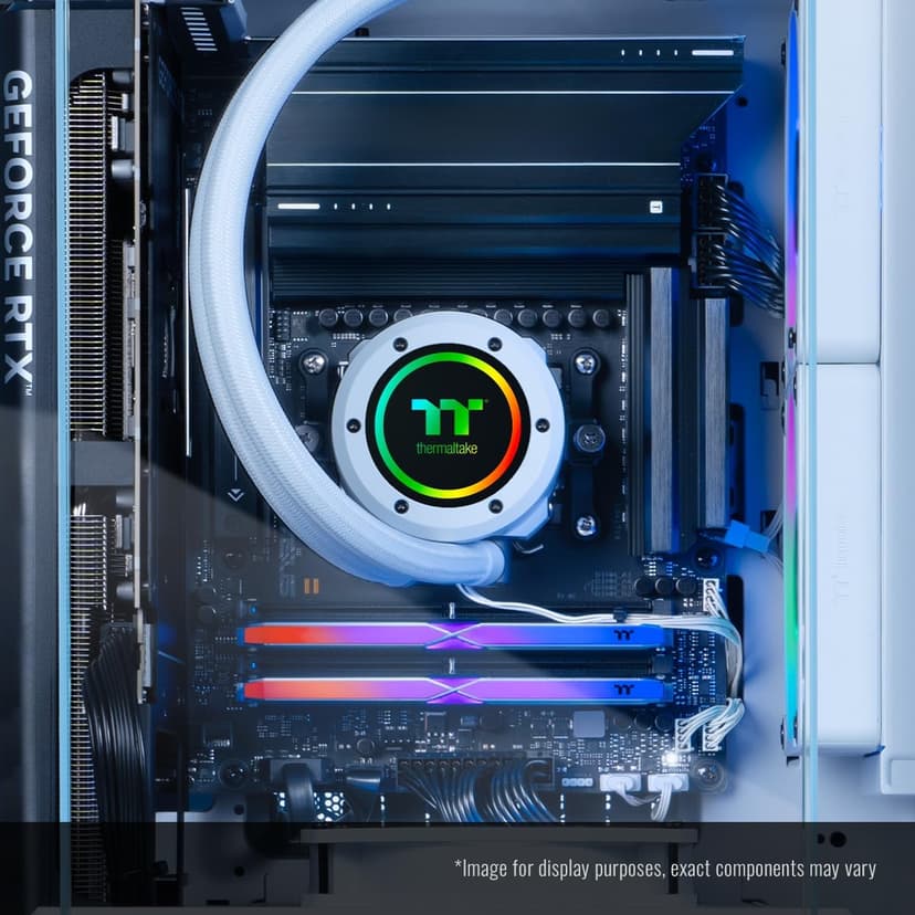 Thermaltake LCGS Reactor 7870TH Gaming Desktop (AMD Ryzen™ 7 7800X3D, 32GB 6400MT/s DDR5 RGB Memory, NVIDIA GeForce® RTX 5070 Ti, 2TB NVMe M.2, WiFi, Windows 11) T3HB-B850-57T-LCS
