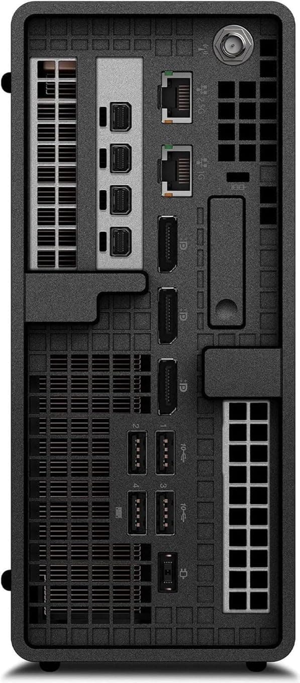 Lenovo ThinkStation P3 SFF Workstation Desktop (Intel 20-Core i7-14700, 128GB RAM, 4TB SSD, NVIDIA T400 4GB) for Engineers, Analysts, Creative Professionals, Wi-Fi, Thunderbolt 4, Ethernet, Win 11 Pro