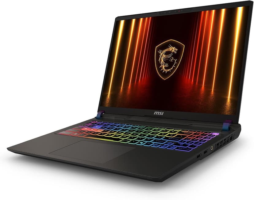 MSI Vector 16 HX Gaming Laptop, NVIDIA RTX 5080 16GB GDDR7, Intel Ultra 9 275HX(Up to 5.4GHz), 16 inches QHD+ LCD 240Hz, Thunderbolt 5, 64 GB DDR5, 2 TB SSD, Windows 11 Pro, Office Pro Lifetime