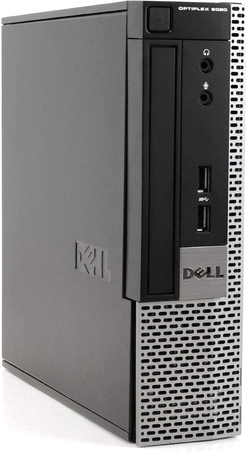 Dell OptiPlex 9020 USFF Desktop PC Computer, Core i5-4570s, 16GB RAM, 256GB SSD, Keyboard and Mouse, DisplayPort, VGA, Windows 11 Pro (Renewed)