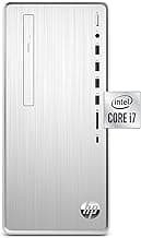 HP Pavilion Desktop, 10th Gen Intel Core i7-10700 Processor, 16 GB RAM, 1 TB hard drive + 256 GB SSD, Windows 10 Home (TP01-1070, Silver)