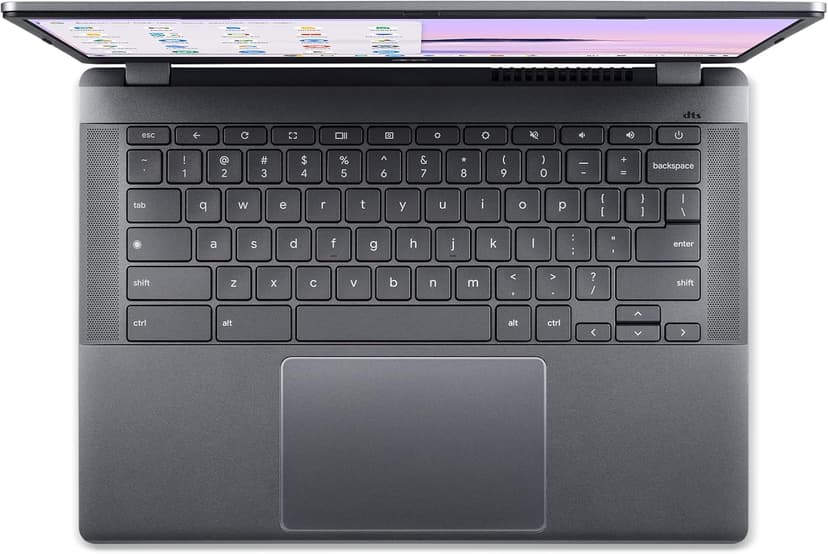 Acer Chromebook Plus 514 Laptop with Google AI – 14" WUXGA 1920 x 1200 IPS Touch Display | AMD Ryzen 3 7320C | 8GB LPDDR5X | 128GB eMMC | Wi-Fi 6E | FHD Camera | Chrome OS | CB514-3HT-R8RB