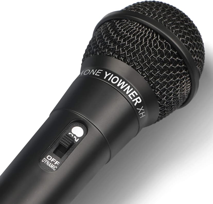 Wired Karaoke Microphone, Handheld for Singing, With 2.5m Cable, Vocal Dynamic Mic for Speaker, AMP, Mixer, DVD