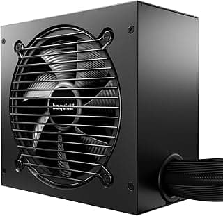 be quiet! Pure Power 12 850W PSU | 80 Plus Gold | ATX 3.1 | PCIe 5.1 GPU Support Power Supply | Silent 120mm Fan | High Performance 12V-Rail | Black | BP004US