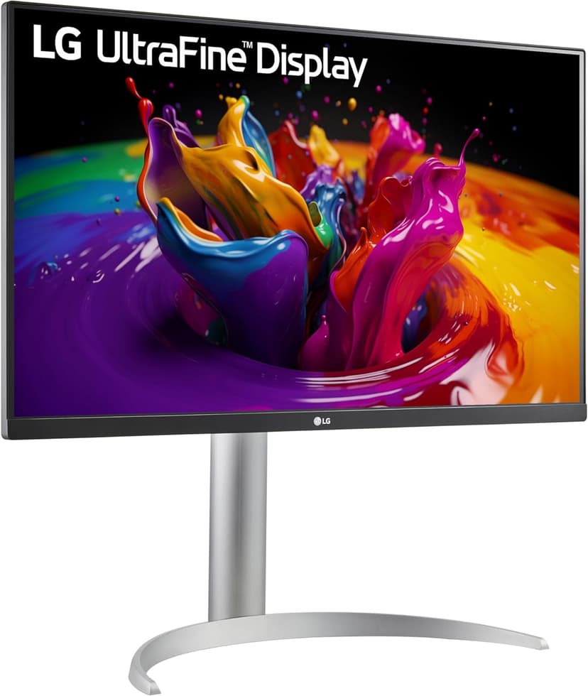 LG UltraFine 27-Inch Computer Monitor 27UP850N-W, IPS 4K with VESA DisplayHDR400 and USB Type-C, White