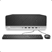 HP Business Desktop ProDesk 600 G3 SFF Computer - Intel Core i5-6500 3.2GHz / 16GB RAM / 512GB SSD/Windows 10 Professional (Renewed)