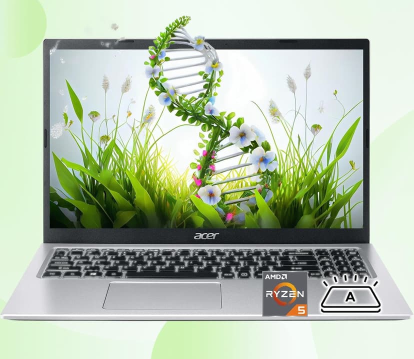 acer Aspire 3 Premium Laptop with Backlit Keyboard | AMD Ryzen 5 7530U CPU | 15.6 FHD IPS Display | 16GB RAM | 256GB PCIe SSD | Wi-Fi 6 | Type-C | Sleek & Portable | Windows 11 Pro