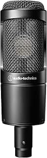Audio-Technica AT2035 Cardioid Condenser Microphone, Black