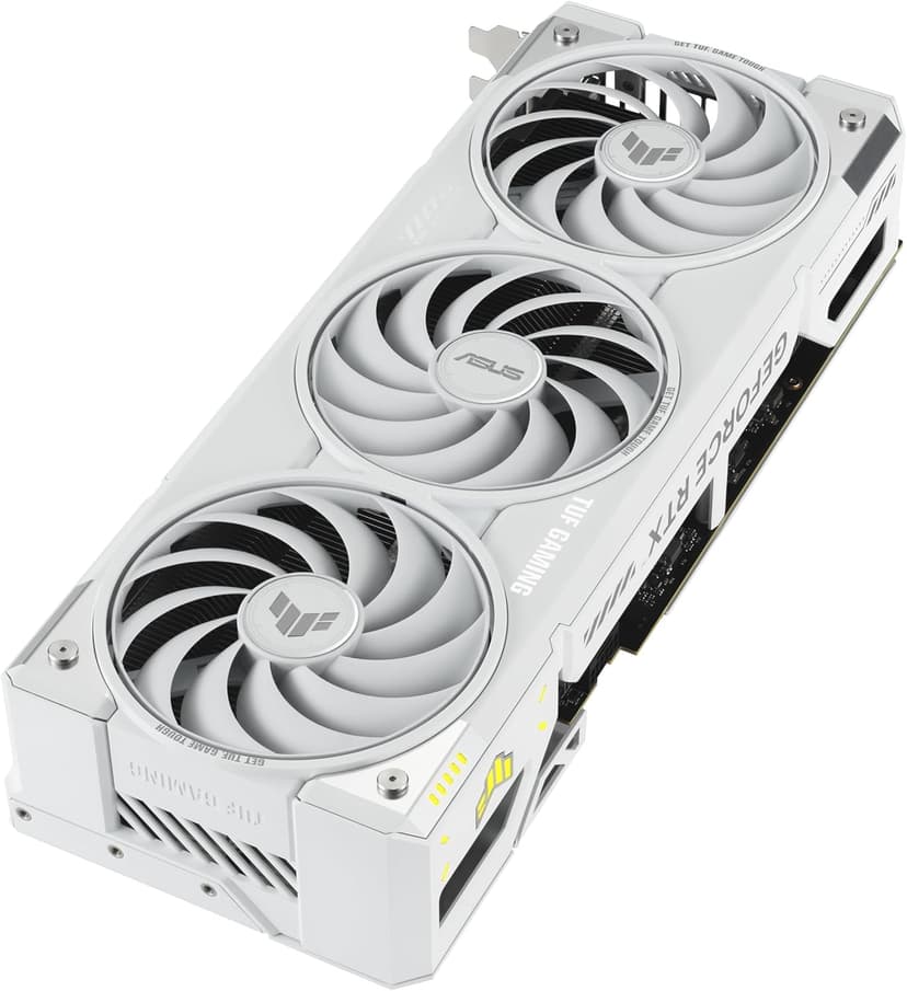 ASUS TUF Gaming GeForce RTX ™ 5070 Ti 16GB GDDR7 White OC Edition Gaming Graphics Card (PCIe® 5.0, HDMI®/DP 2.1, 3.125-slot, Military-Grade Components, Protective PCB Coating, axial-tech Fans)