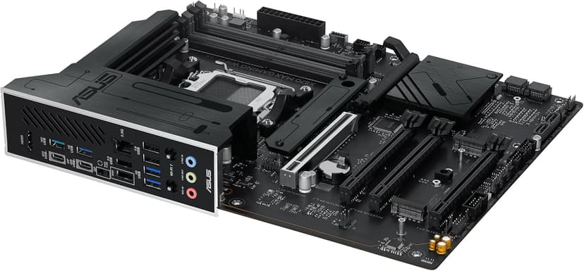 ASUS X870 MAX Gaming WIFI7 AMD AM5 ATX Motherboard, 12+2+1 80A DrMOS, DDR5, PCIe 5.0 x16 Q-Release, 3X M.2, Wi-Fi 7 Q-Antenna, 2.5Gb LAN, USB4® Type-C®, USB-C® 20Gbps, BIOS Flashback™, Aura Sync