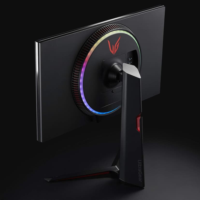 LG 27GN950-B UltraGear Gaming Monitor 27” UHD (3840 x 2160) Nano IPS Display, 1ms Response Time, 144Hz Refresh Rate, G-SYNC Compatibility, AMD FreeSync Premium Pro, Tilt/Height/Pivot Adjustable Stand