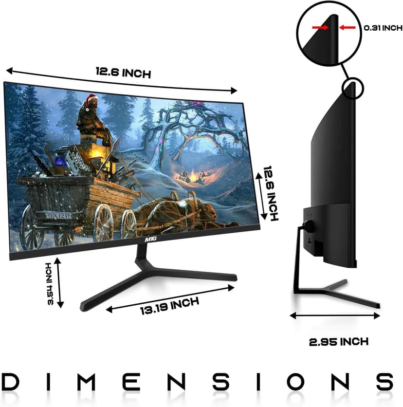 HP Z1 Gaming Desktop, Christmas Edition – Intel Core i7 9th Gen | 16GB DDR4 Ram | 512GB SSD | GTX 1660s | 24-inch Curved Monitors | Win 11 Pro Computer Tower for PC Gamers, Carbon Red (Renewed)