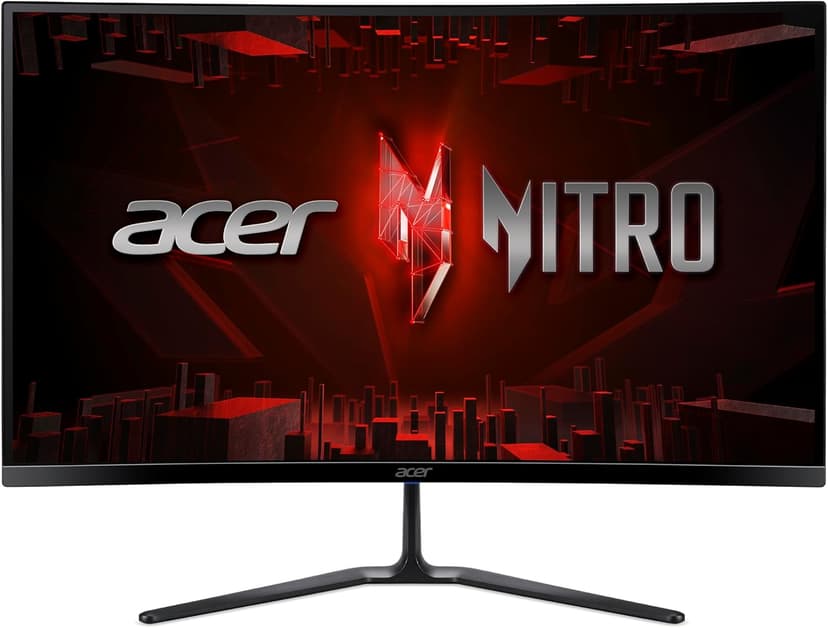 acer Nitro 27 1500R 16:9 Curved Zero-Frame FHD 1920 x 1080 Gaming Monitor | AMD FreeSync Premium | Up to 280Hz Refresh | 1ms VRB | One Display Port 1.4 & Two HDMI 2.0 Ports | ED270 Zbmiipx