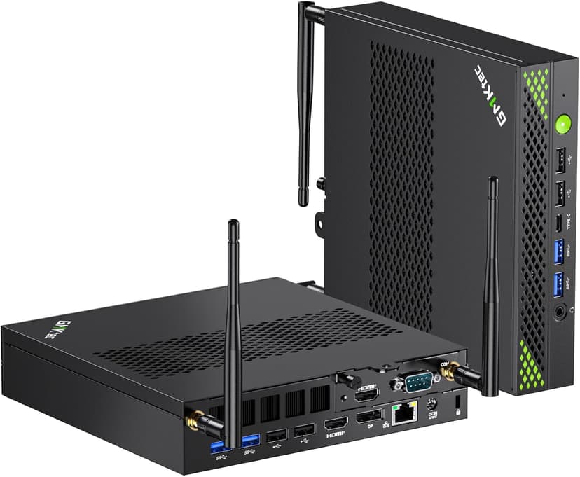 GMKtec Mini PC Workstation, Intel Core i9 13900HK(14C/20T) up to 5.4GHz, Mini Computer 64GB DDR5 RAM 1TB SSD with 8X USB Ports/COM/HDMI/DP Office Business