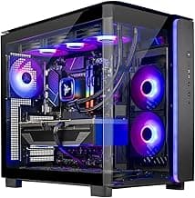 Skytech King 95 Gaming PC Desktop, Ryzen 7 9800X3D 4.7 GHz (5.2 GHz Turbo), NVIDIA RTX 5070 Ti 16GB, 2TB Gen4 NVMe SSD, 32GB DDR5 RAM 6000 RGB, 850W Gold PSU, 360mm ARGB AIO, Wi-Fi, Win 11