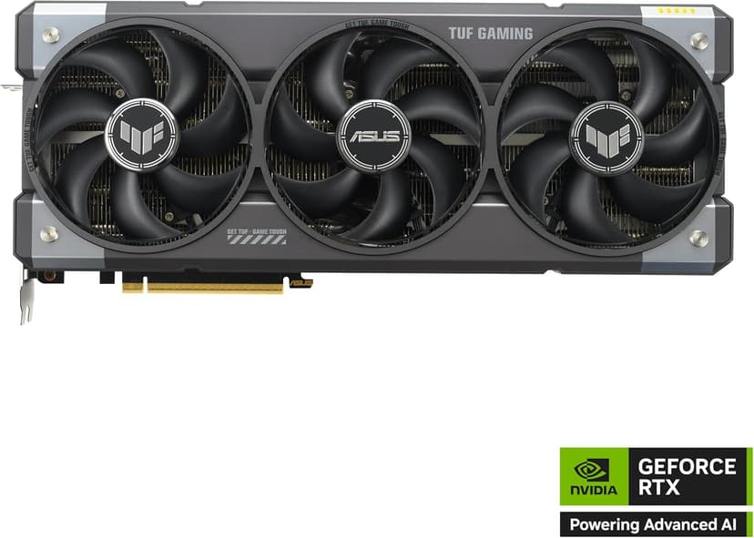 ASUS TUF Gaming GeForce RTX ™ 5080 16GB GDDR7 OC Edition Gaming Graphics Card (PCIe® 5.0, HDMI®/DP 2.1, 3.6-Slot, Military-Grade Components, Protective PCB Coating, axial-tech Fans, Vapor Chamber)