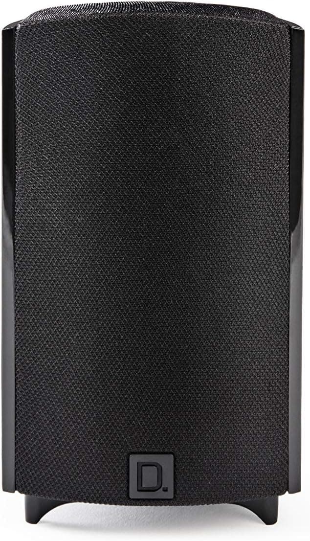 Definitive Technology ProCinema 6D - Compact 5.1 Channel Home Theater Speaker System | 250-Watt Powered Subwoofer Center Channel + 4 Speakers | Sleek Modern Looks Match Any Décor Black