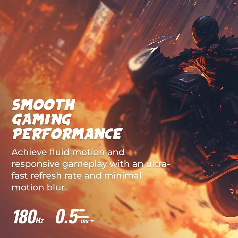 AOC CQ32G4VE 32" Curved Frameless Gaming Monitor 2K QHD, 1500R Curved VA, 180Hz, 0.5ms Response Time, 2X Display Port, 2X HDMI, Gaming Console Compatible, 3-Year Zero Dead Pixel Guarantee