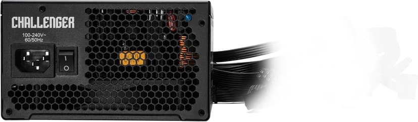 ASRock Challenger Power Supply 650W ATX 2.52 120mm Golf Blade Fan 5 Years Warranty Taiwanese Capacitor CL-650B 80 Plus Bronze Certified Non-Modular