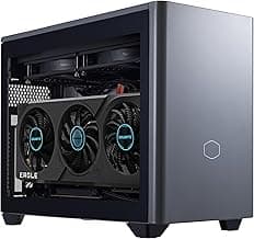 Cooler Master NR2 Pro Mini ITX – Intel i7-14700F 2.1GHz (5.4GHz Turbo) | Gigabyte RTX 4060 Ti 8GB & B760I AORUS PRO | 32GB DDR5 6000MHz | 1TB Gen4 M.2 | WiFi | Windows 11 | 280mm AIO Gaming PC