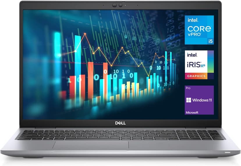 Dell Latitude 5520 Business Laptop, 15.6" FHD Display, Intel Core i5-1145G7 vPRO, 16GB RAM, 1TB PCIe SSD, IR Camera, HDMI, Backlit Keyboard, Wi-Fi 6, Thunderbolt 4, Windows 11 Pro