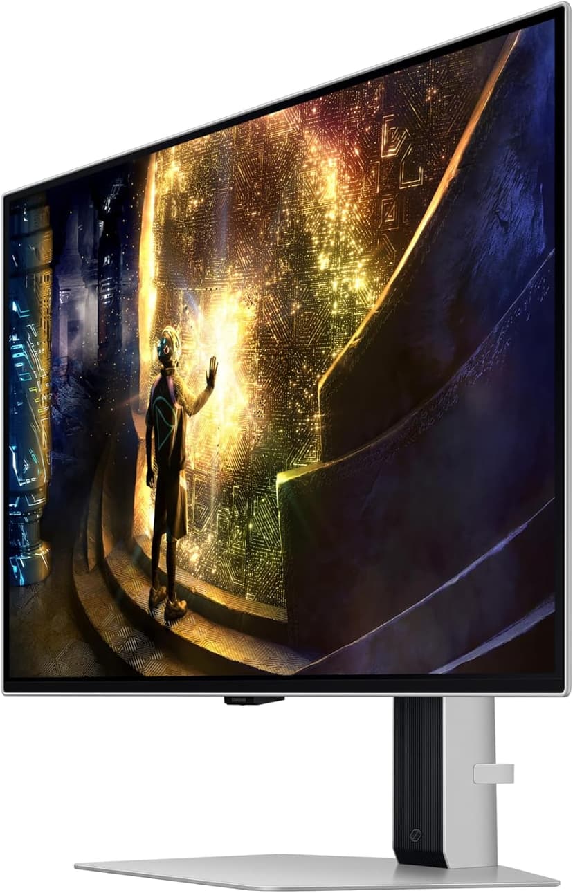 Samsung 27” Odyssey OLED G6 (G61SD) QHD & QD-OLED 240Hz 0.03ms FreeSync Premium Pro Gaming Monitor with Sleek Metal Design, 3 Year Warranty, US, LS27DG610SNXZA