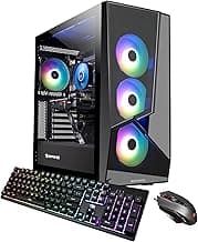 iBUYPOWER Pro Gaming PC Computer Desktop - SlateMR 246i (Intel Core i5-11400F 2.6GHz, AMD Radeon RX 6500XT 4GB, 8GB DDR4, 500GB NVMe, RGB Fans, WiFi Ready, Windows 11 Home)