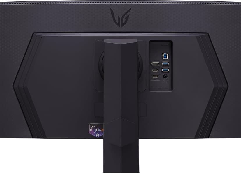LG 45GR65DC-B Ultragear Curved Gaming Monitor 45-Inch 32:9 QHD 200Hz 1ms UltraWide Display AMD FreeSync Premium Pro VESA DisplayHDR 600 HDMI 2.1 x2 DP UBS x3 Tilt/Height/Swivel Stand - Black