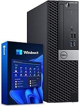 Dell Windows 11 Desktop Computer OptiPlex 5060 | Intel Core i5-8500 Six Core (4.3GHz Turbo) | 16GB DDR4 RAM | 500GB SSD Solid State + 1TB HDD | WiFi + Bluetooth | Home or Office PC (Renewed)
