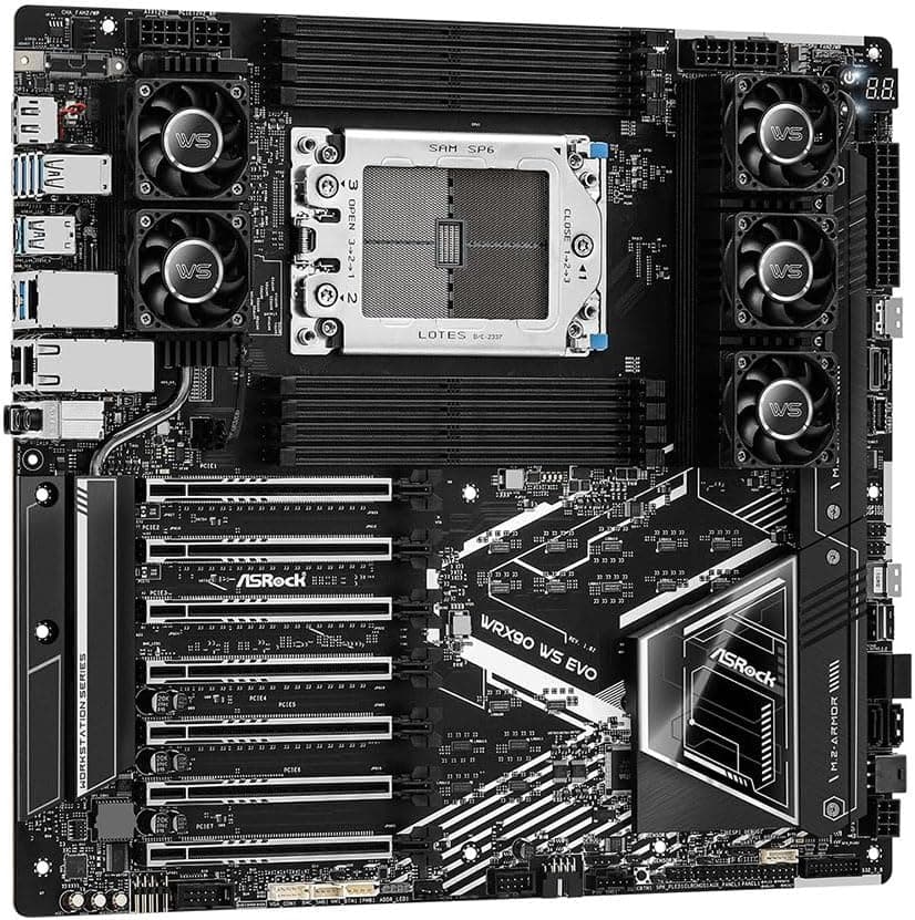 Asrock WRX90WSEVO Mb Asrockwrx90 Ws Evo R