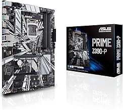 ASUS Prime Z390-P LGA1151 (Intel 8th and 9th Gen) ATX Motherboard for Cryptocurrency Mining(BTC) with Above 4G Decoding, 6xPCIe Slot and USB 3.1 Gen2