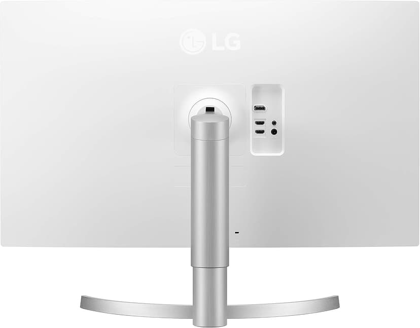 LG 32UN650-W Monitor 32" UHD (3840 x 2160) IPS Ultrafine Display, HDR10 Compatibility, DCI-P3 95% Color Gamut, AMD FreeSync, 3-Side Virtually Borderless Design, Height Adjustable Stand - Silve/White